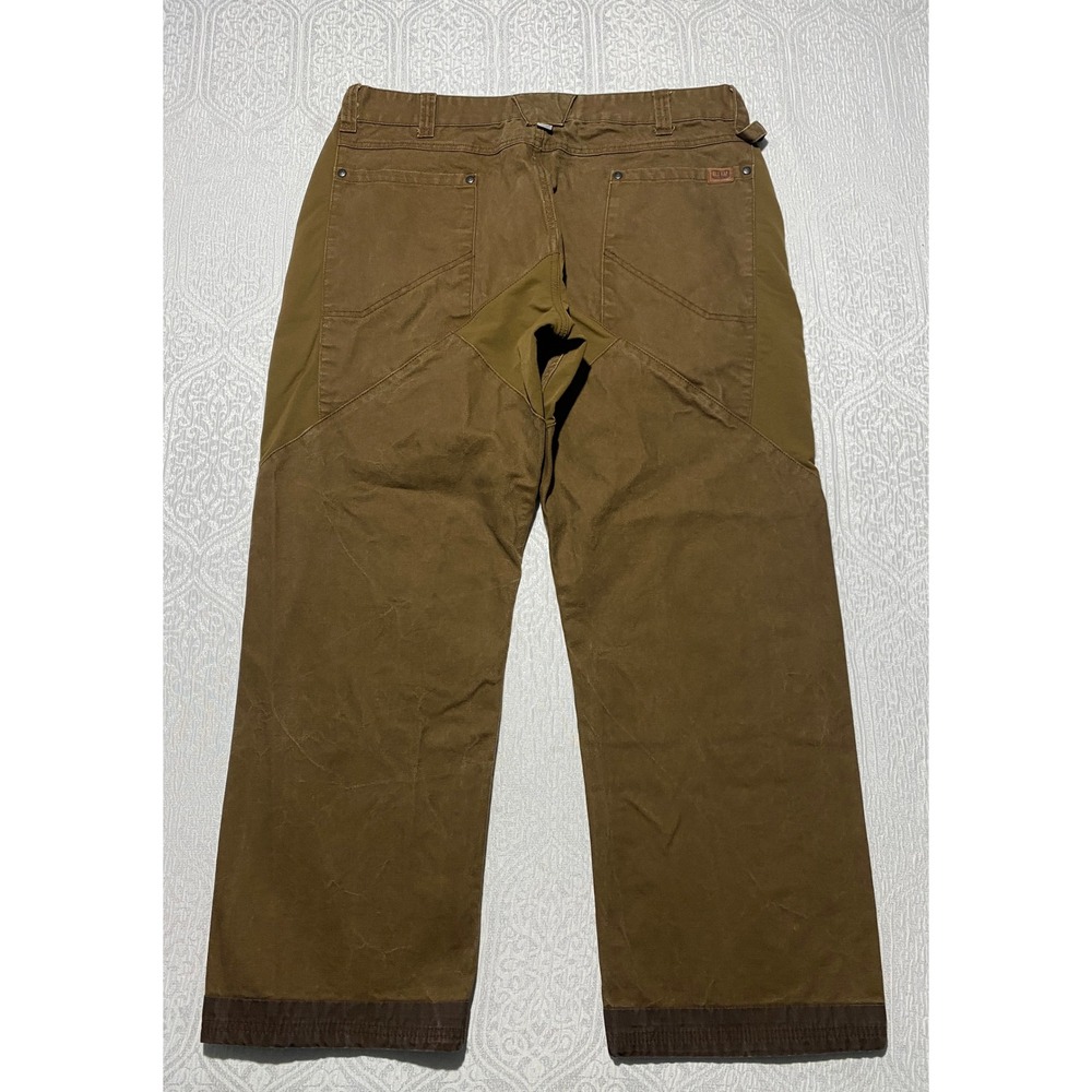 Red Kap Mens Brown Performance Shop Pants Double Knee Workwear RP70GB 38x30